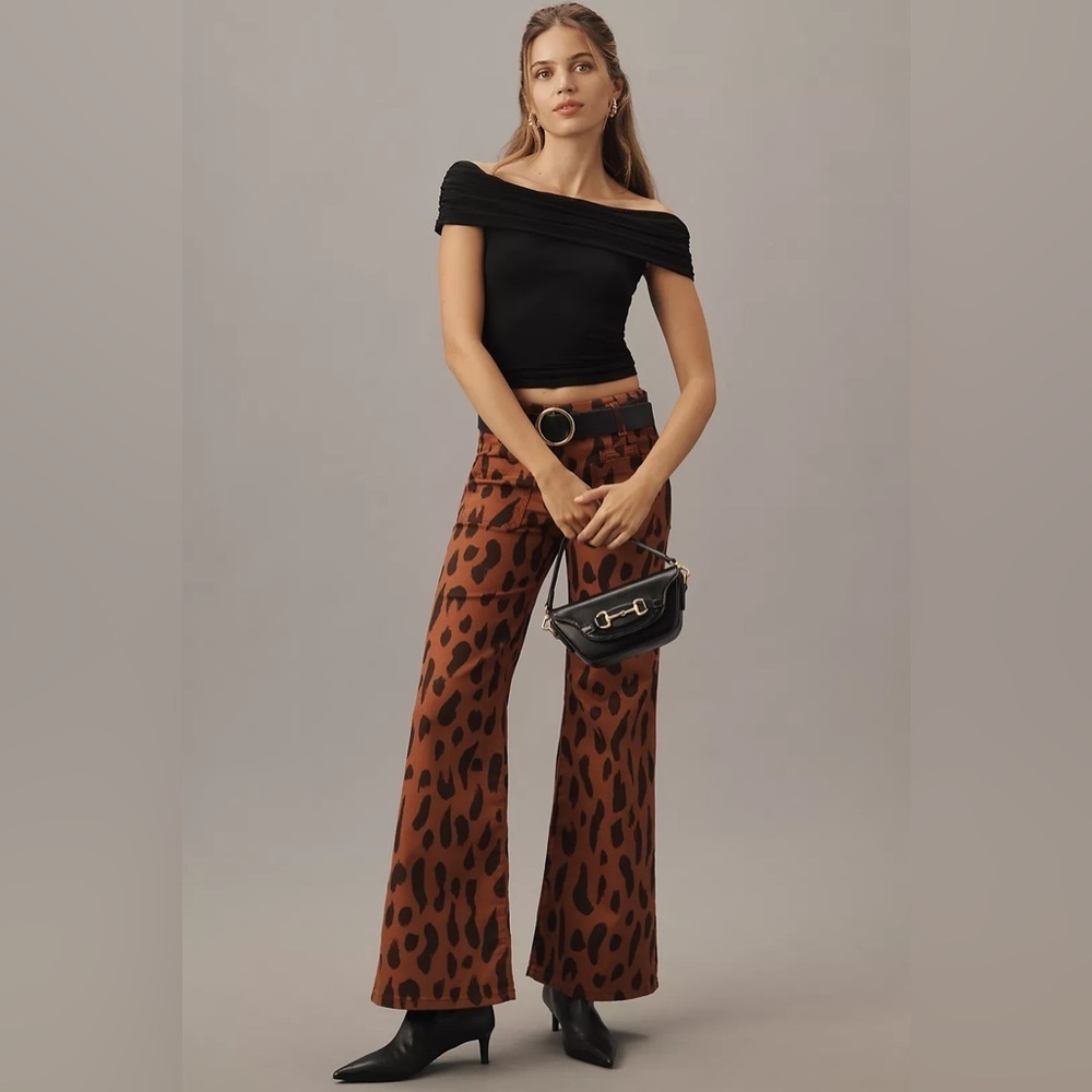 NWT! Anthropologie The Junie High-Rise Flare Jeans by Maeve - Size 27 🎬